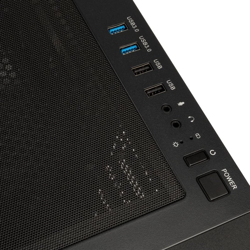 Kolink UNITY MESHBAY ARGB Computergehäuse Midi Tower Zwart