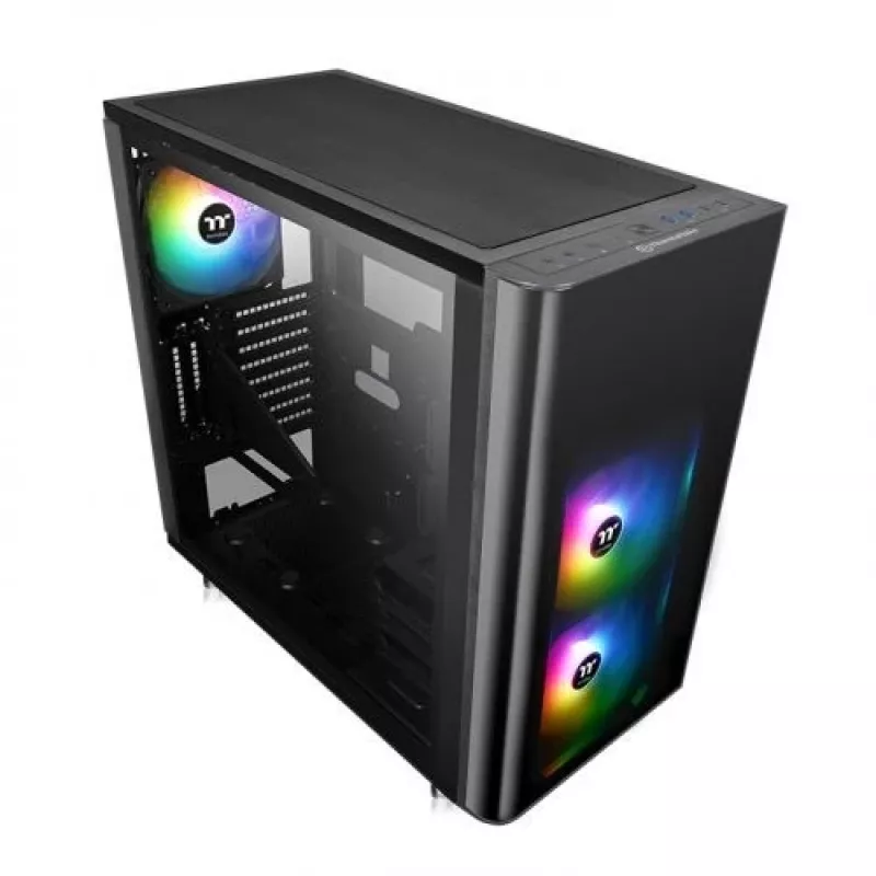 Thermaltake View 31 TG - ARGB Edition - MIDI Tower - ATX - zonder voeding (PS/2) - Zwart - USB/Audio