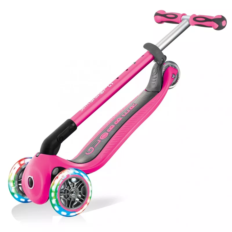 Globber | step | roze | Scooter Go Up Deluxe Lights