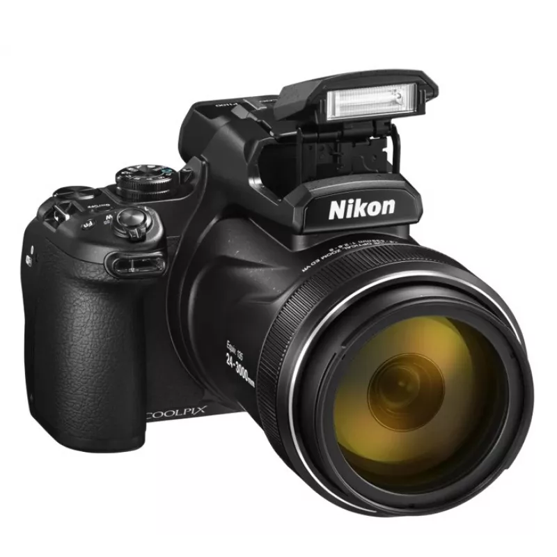 Compactcamera Nikon COOLPIX P1100 16 MP CMOS 4K Ultra HD zwart