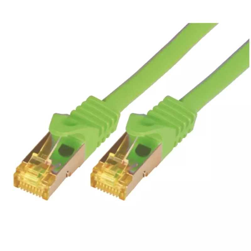 Netwerkkabel M-Cab 3m RJ-45 Cat7 groen S/FTP
