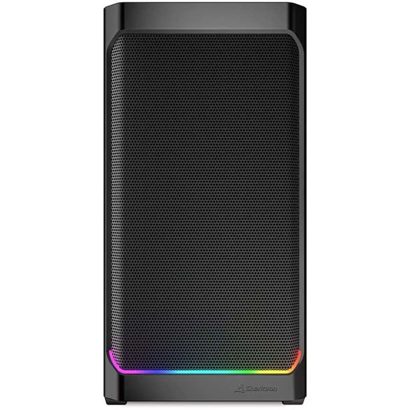 Sharkoon MK4W RGB Strip micro tower zwart