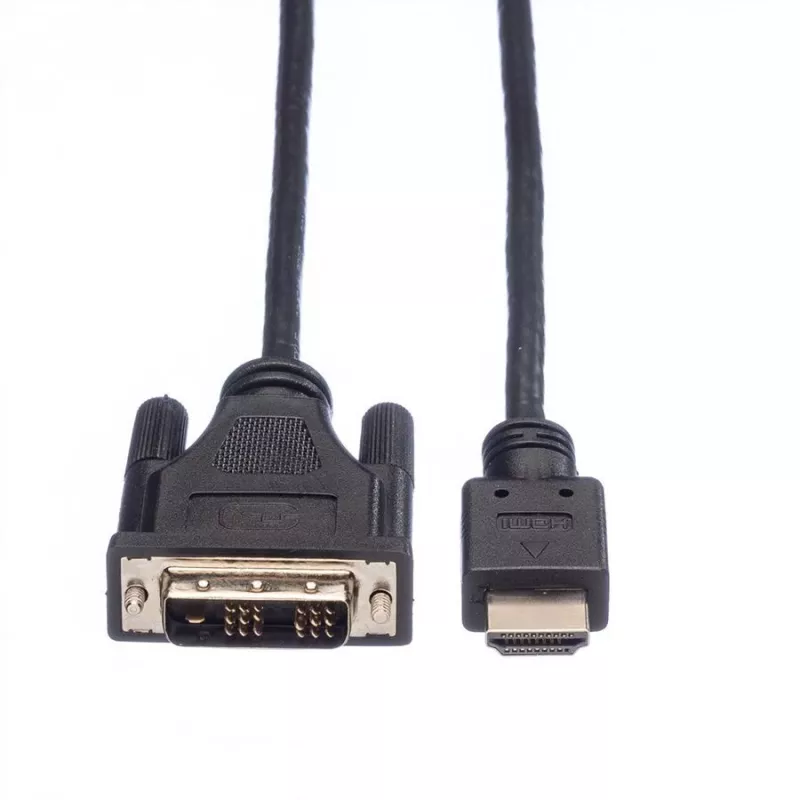 ROLINE adapterkabel HDMI naar DVI-D (Single Link) - 1,5m - zwart (11.04.5516)