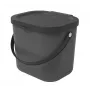 Rotho Albula afvalscheidingsbak, 6 l, antraciet