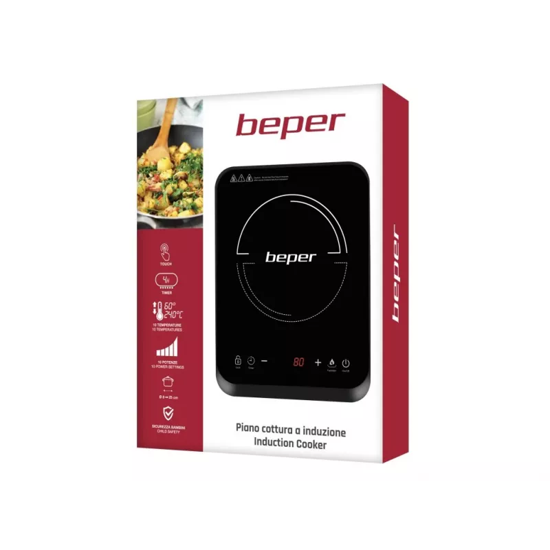 Inductiekookplaat Beper BF.700 1 zone touch control