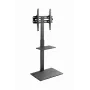 Vloer-TV-standaard GEMBIRD TVS-55T-02 voor 32–55 inch televisies, staal, hoogte 600 mm, VESA 100x100–400x400, maximale belasting 35 kg