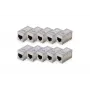 Digitus CAT 6 modulaire koppelingen afgeschermd 10 stuks RJ-45 goudcontacten