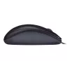 Logitech M90 bedrade optische kantoormuis — 1000 DPI, dubbelhandig, USB Type-A, zwart