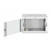 Wandgemonteerde 19-inch rackbehuizing DIGITUS Dynamic-N DN-37100, 7U, 600x450 mm (BxD), IP20, lichtgrijs, ongemonteerd