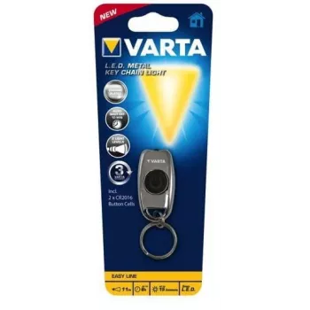 Sleutelhanger-zaklamp Varta L.E.D. METAL KEY CHAIN LIGHT