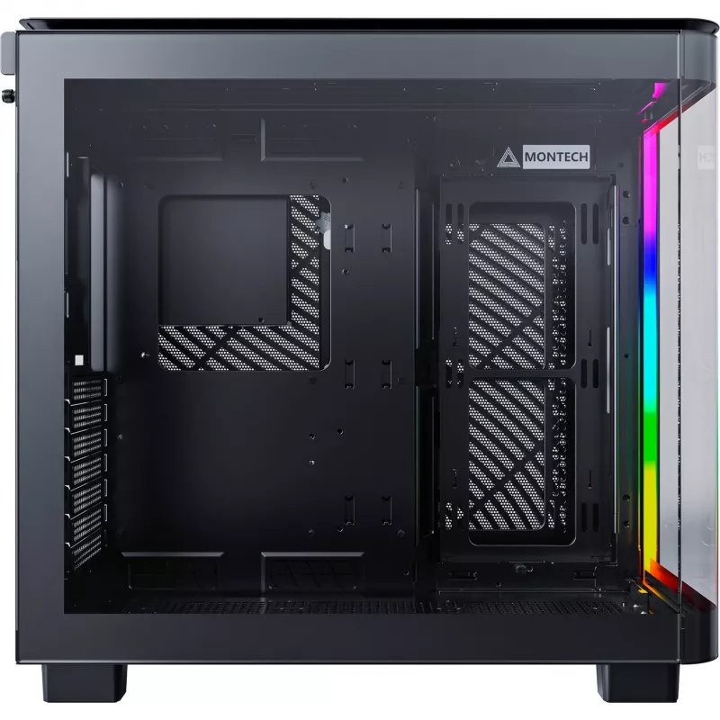 Montech KING 95 Midi-Tower, Tempered Glass, ARGB - zwart