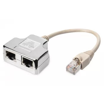 Patchkabel-adapter Digitus CAT 5e afgeschermd 1:1
