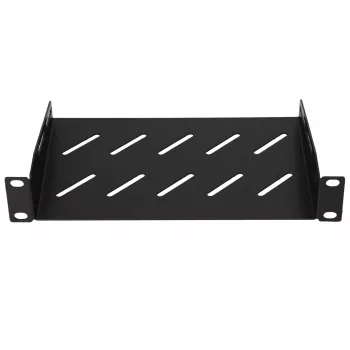 Extralink legbord 1U voor wandkasten 10 zwart