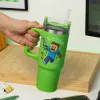 Paladone Minecraft groene 900ml isoleerbeker met rietje