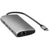 Satechi USB-C multiport-adapter 8K met Ethernet V3 space grey (ST-P8KEM)