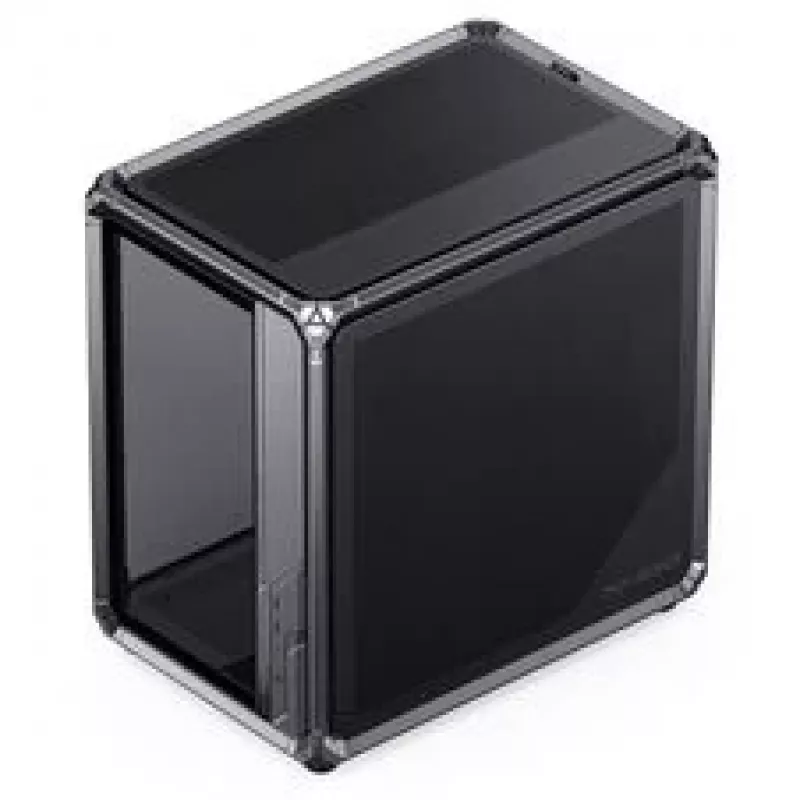 Jonsbo X400 Pro ATX midi-tower pc-behuizing met tempered-glass zijpaneel, grijs
