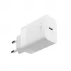 USB-C-reisoplader FIXED FIXC30N-C-WH — compacte 30W USB-C-voeding, enkelvoudige poort snelladen