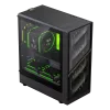 Gamemax behuizing | AERIS 330 MB | zwart | mini-tower | voeding niet inbegrepen