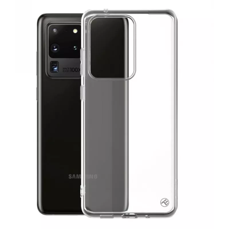 Smartphone-siliconenhoes Tellur voor Samsung S20 Ultra, transparant