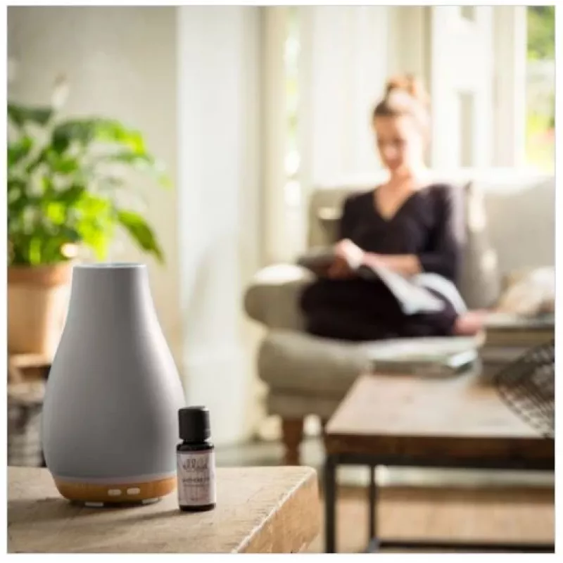 Ellia ARM-510GYA-WWX Blossom ultrasone diffuser met sfeervolle ambientverlichting