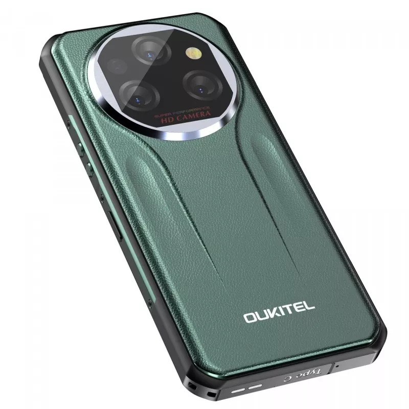 Smartphone Oukitel WP39 Pro 6,3 inch 12 GB RAM 512 GB groen