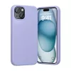 Siliconenhoes Vention KUFV0-20 voor iPhone 15 Plus, paars, soft-touch, licht
