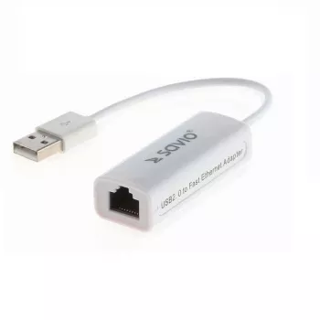 Savio CL-24 - netwerkadapter - USB 2.0 - 10/100 Ethernet X 1