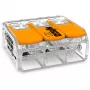 WAGO 221-613 - transparant - 41 A - 450 V - 22,9 mm - 10,1 mm