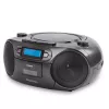 Draagbaar stereosysteem Aiwa BBTC-550BK Digital 6 W FM PLL zwart