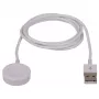 Akyga AK-SW-15 magnetische oplaadkabel voor Apple Watch, USB, 1 m, wit (AK-SW-15)