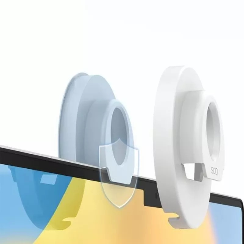 Inductieve MagSafe-houder voor MacBook wit