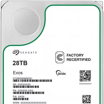 HDD SEAGATE Exos 3,5 inch 28 TB SATA REFURBISHED, model ST28000NM000C-REC