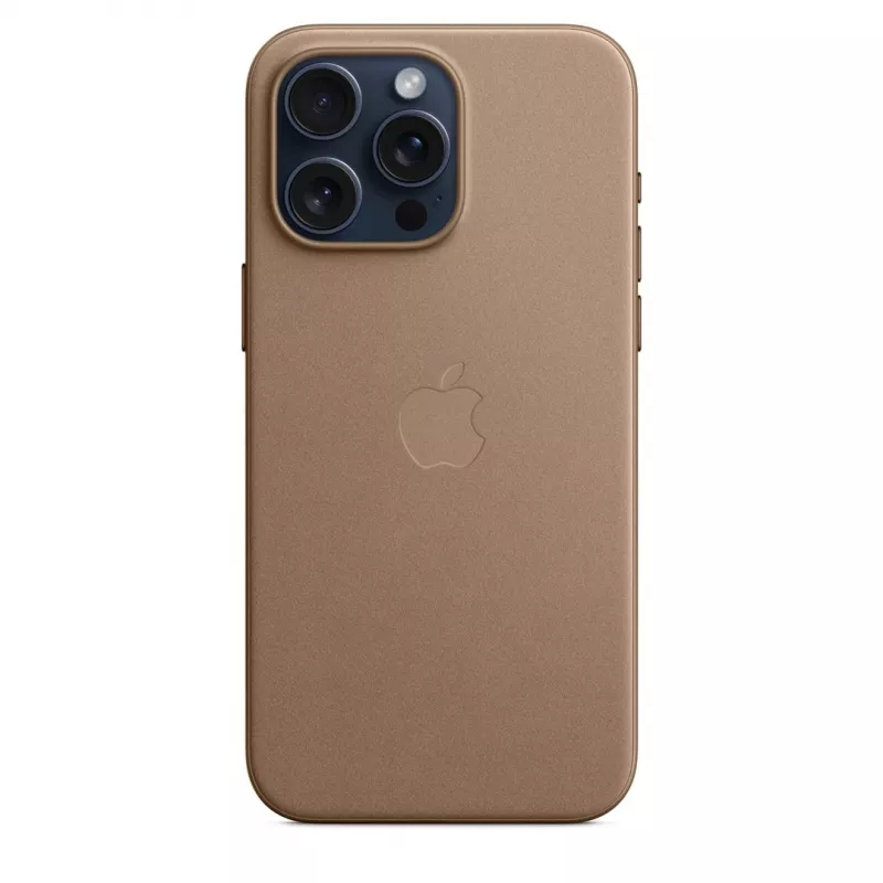 Apple iPhone 15 Pro Max FineWoven hoesje met MagSafe – taupe