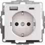 gira SCHUKO USB-voeding 2f System 55 model 245927