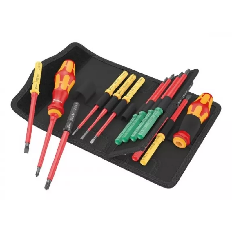 Wera Kraftform Kompakt VDE 17 Universal 1 schroevendraaierset (05006611001)
