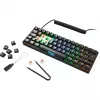 SKILLER SGK50 S4, gaming-toetsenbord zwart, DE-layout, Kailh Red