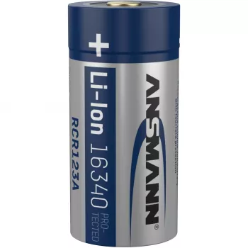 Ansmann 16340 Li-Ion accu 850 mAh 3,6 V micro-USB-ingang 1300-0015