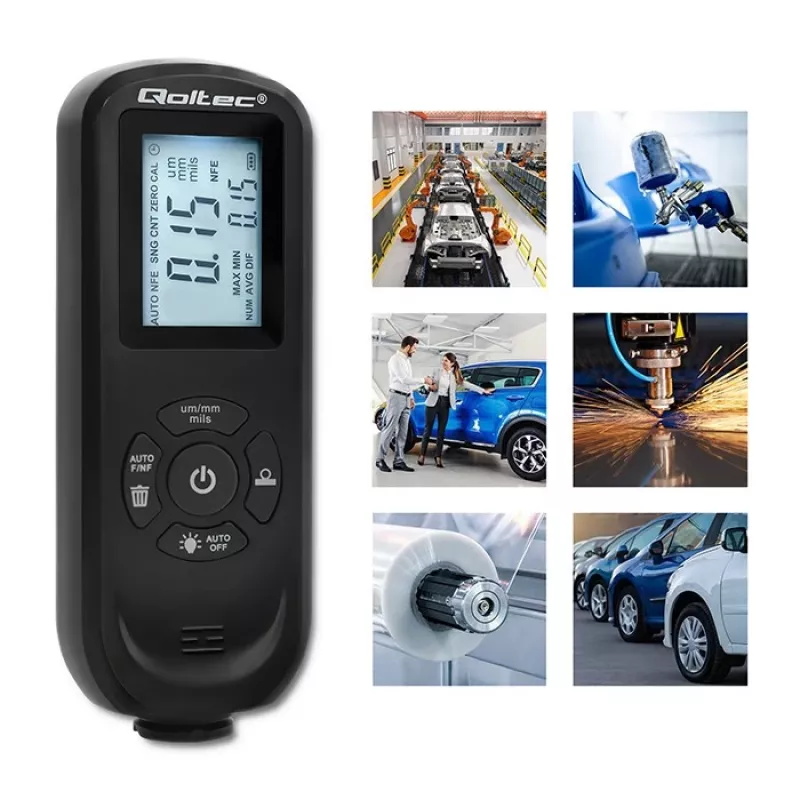 Laagdiktemeter QOLTEC 50646 LCD 0–2000 µm