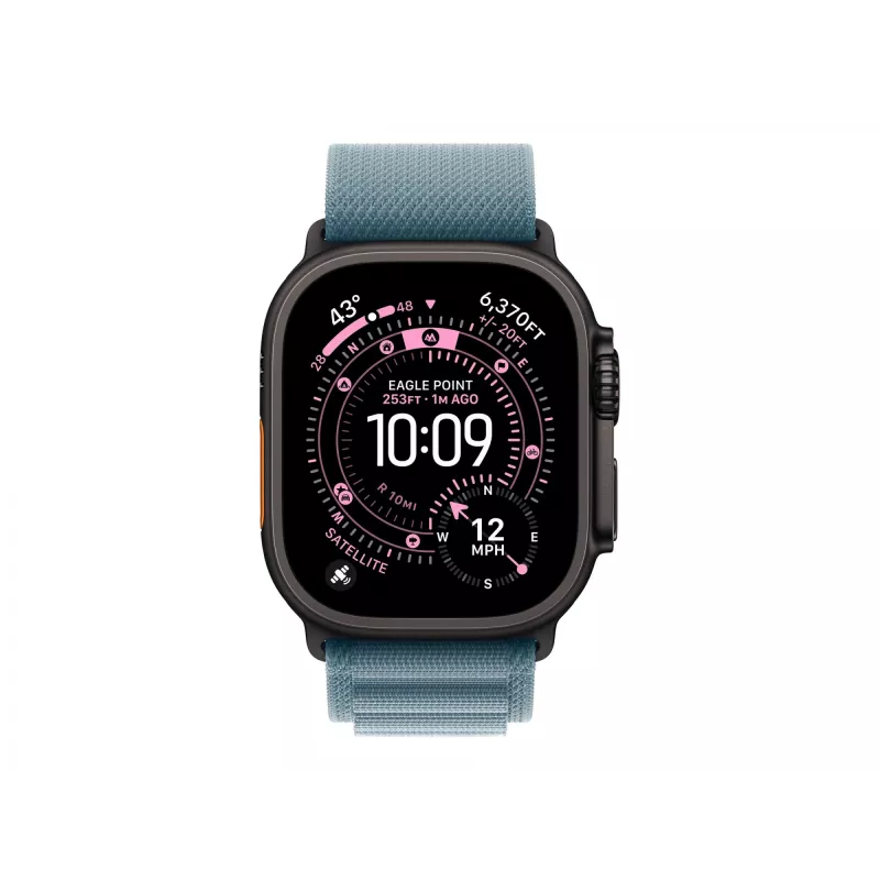 Band Apple MG9M4ZM/A Smartwatch-accessoire blauw titanium