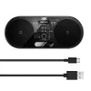 Baseus 2In1 20W digitaal LED-display hoofdtelefoon zwart draadloos opladen