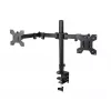 Esperanza ERW018 tafelsteun voor twee monitors 10-27'' tot 8 kg