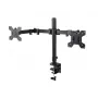 Esperanza ERW018 tafelsteun voor twee monitors 10-27'' tot 8 kg