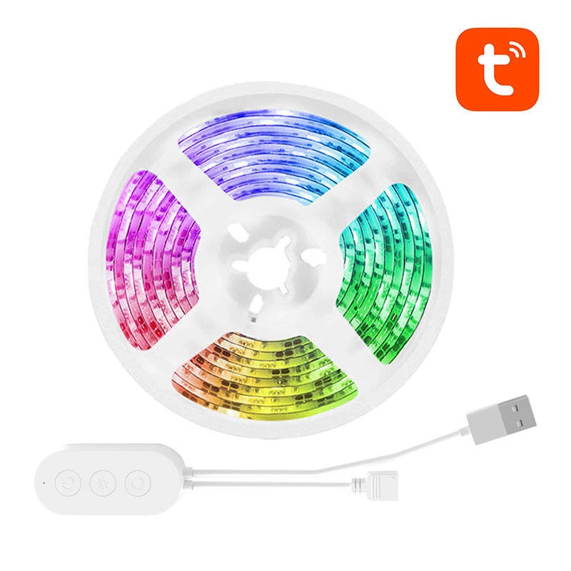 LED-strip Gosund SL1 WiFi RGB 2,8 m – Tuya-compatibele slimme verlichting