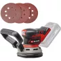 Vloerschuurmachine EINHELL TP‑RS 18/32 Li BL Solo — 24.000 t/min, zwart/rood, 1,11 kg