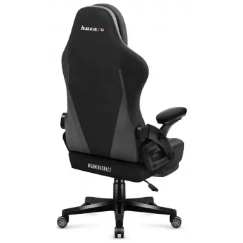 Gaming-stoel huzaro Force 4.6 — ergonomische stofzitting, in hoogte verstelbaar, kantelbaar, lendensteun, 130 kg max., zittingsbreedte 41 cm