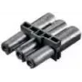 Bachmann - adapter voor stroomaansluiting - ST18 (M) naar GST18 (V) - zwart (375.515)