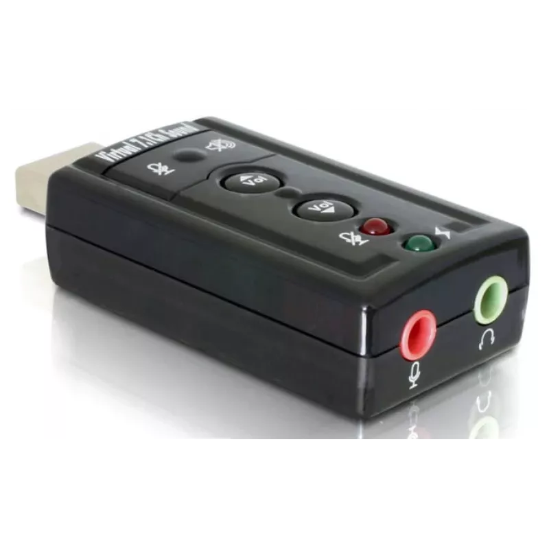 DeLOCK USB Sound Adapter 7.1 - geluidskaart - stereo - USB (61645)
