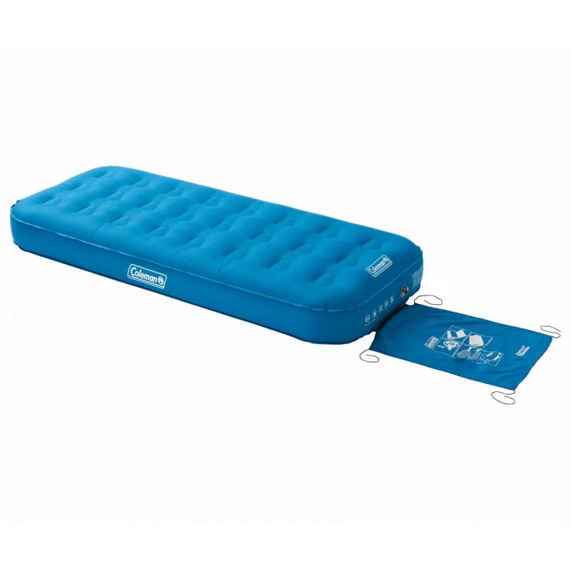 COLEMAN Extra Durable luchtbed eenpersoons - blauw 2,2 kg lengte 198 cm breedte 82 cm hoogte 22,5 cm (2000031637)