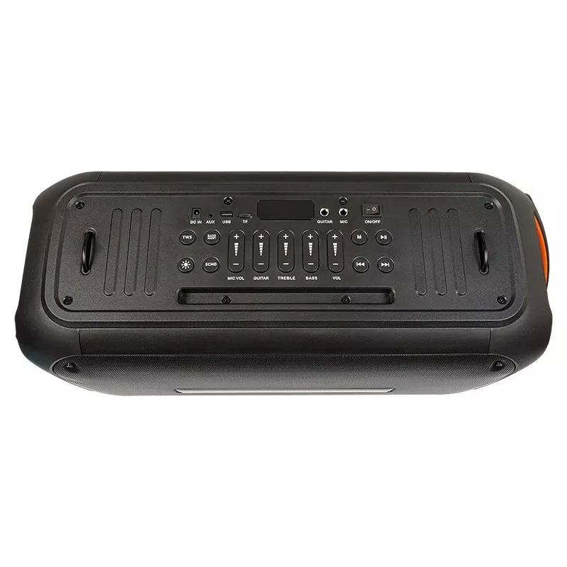 BLOW DJBOX 30-392# Bluetooth-speaker 250 W met afstandsbediening en microfoon, USB, microSD, AUX, TWS, ingebouwde accu, zwart