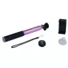 Selfiestick Ultron Alu 80 Universeel Zwart Roze